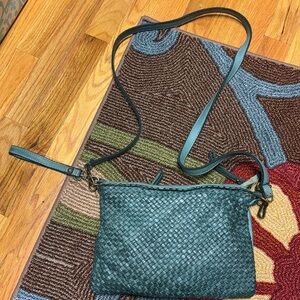 Italian Genuine Leather purse. Can be worn two ways. Super cute. New!